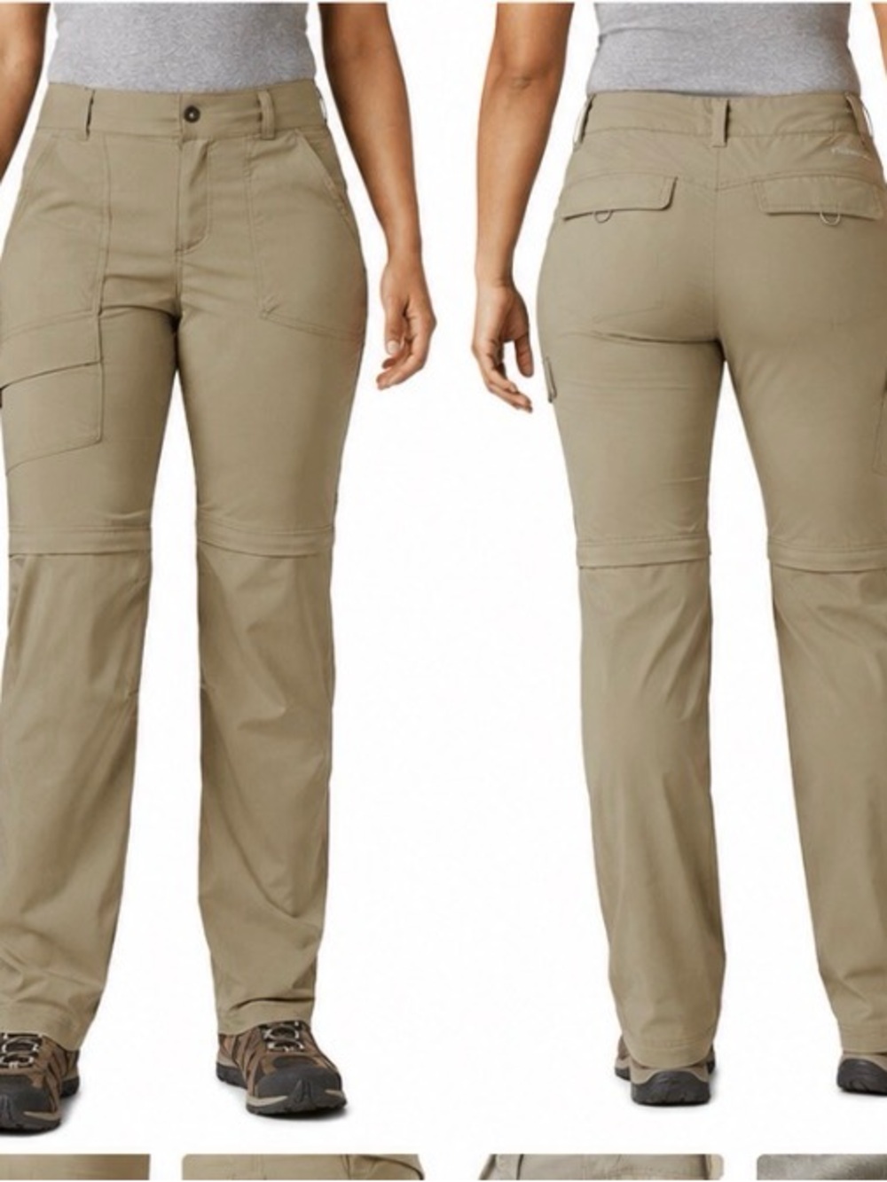 Columbia  Kestrel Trail Stretch Convertible Pants 10 hiking outdoors trails